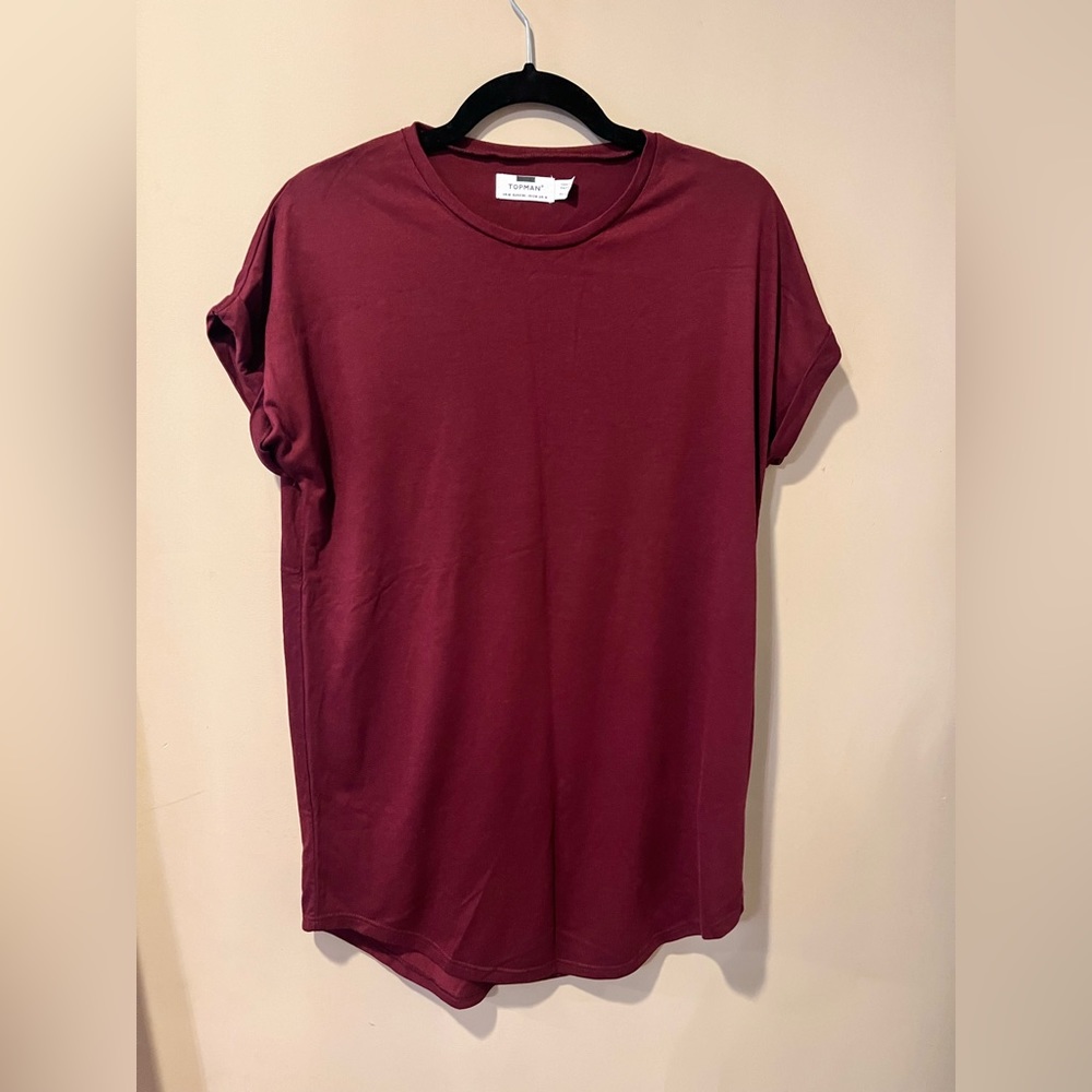 Men’s Medium Topman Rolled Sleeve T-Shirt
